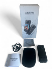 Insta360 X3 Action Camera 5.7K 360° Cam Excellent Condition With Original Box VAT