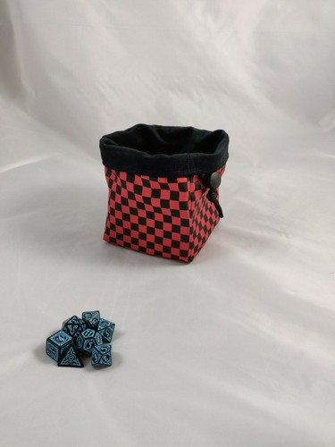 Red black checkered - red, bag