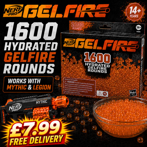 Nerf pro gel fire 1600 - pro,