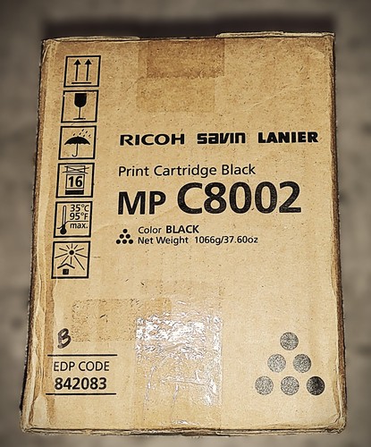 Genuine ricoh 842083 black - genuine,