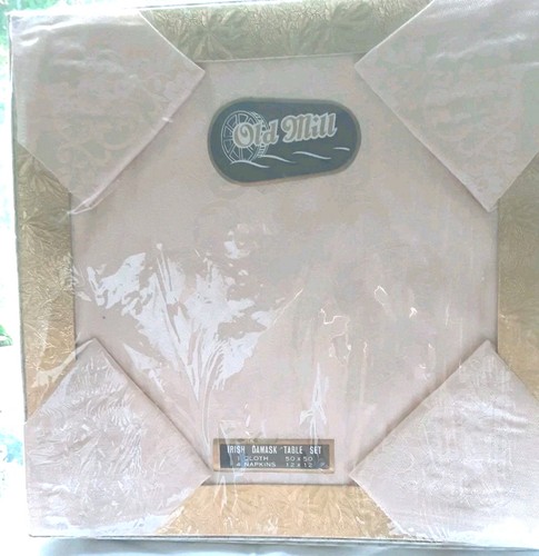 Irish damask linen - ,