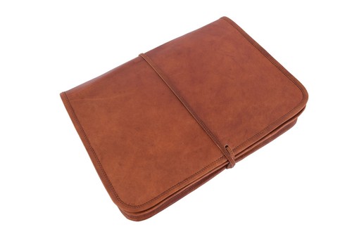 Vintage leather sleeve - vintage, 13