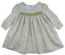 Baby Girl Dress Smocked COTTON