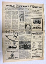 GREEVES MOTORCYCLES THUNDERSLEY STORY + New Machines Article Reprint 21 Sep 1960