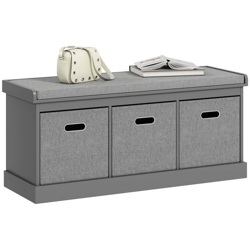 Homcom shoe bench with - shoe,