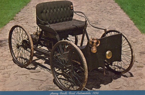 1896 ford quadricycle henry - ford,
