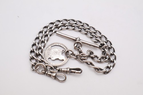 Antique sterling silver - silver, double