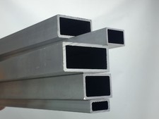 Aluminium rectangular tube AlMgSi05 aluminium profile hollow tube square tube 