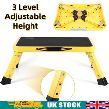 RV Caravan Step Non Slip Heavy Duty Stool Lightweight Motorhome Camper Foldable