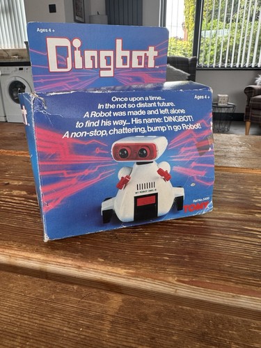 Vintage tomy dingbot robot - dingbot,