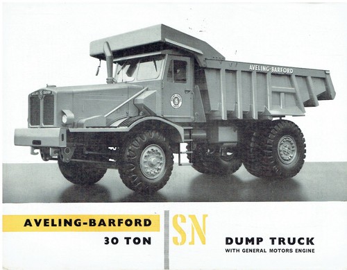 Aveling barford series - barford,