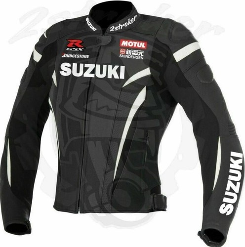 Suzuki men motorbike leather - suzuki,