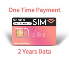 500GB Every Month/Pre Paid SIM