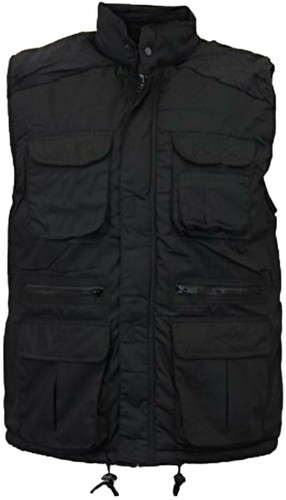 Black bodywarmer workguard - black,