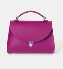 The Cambridge Satchel Company The Poppy Bag Medium in Brazen Matte / Fuchsia