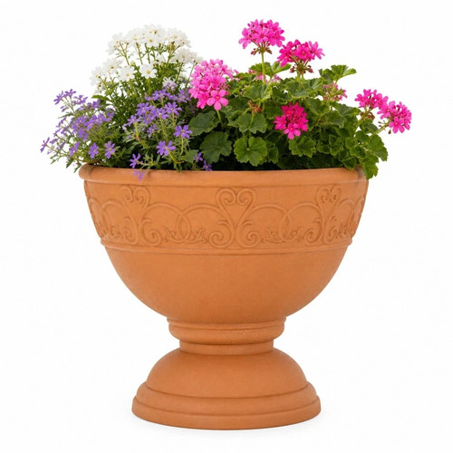 45cm terracotta urn - 45cm,