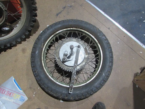 Triumph bsa 18 rear - triumph,