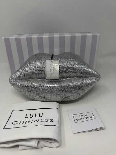 Lulu guinness silver - guinness, perspex