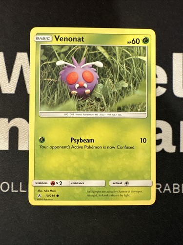 Pokemon venonat 214 - -, 10/214