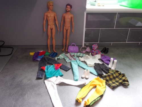 Barbie ken dolls with clothes - barbie,