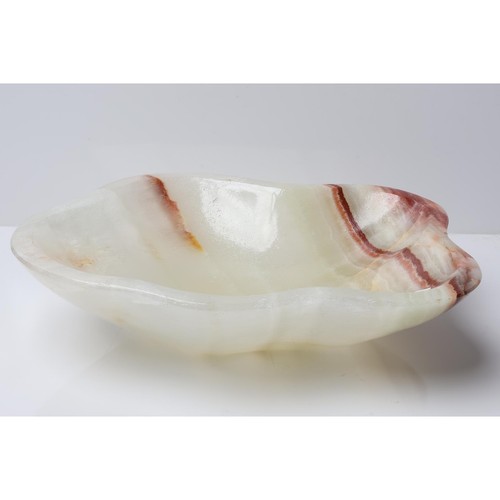 Green onyx stone bowl - stone, with
