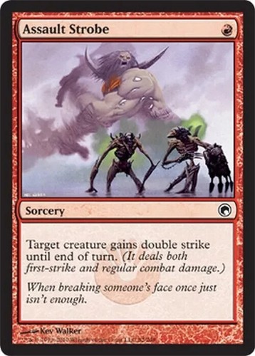 Assault strobe scars of - -,