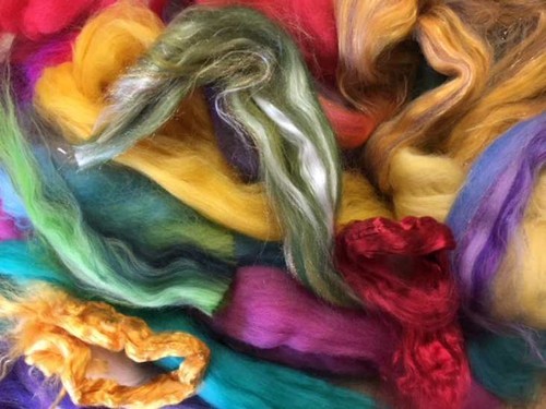 150 gms waste merino - waste,