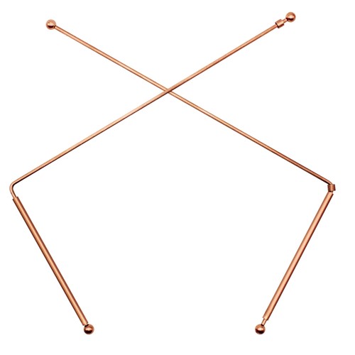 Copper dowsing rod - rod,