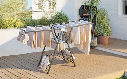 New winged airer folding - winged,