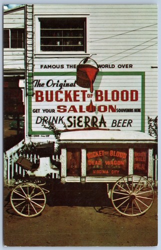 Postcard vintage bucket - vintage,