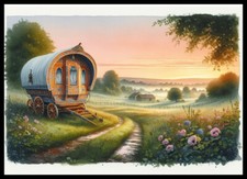 Wall Art Print Gypsy Traveller