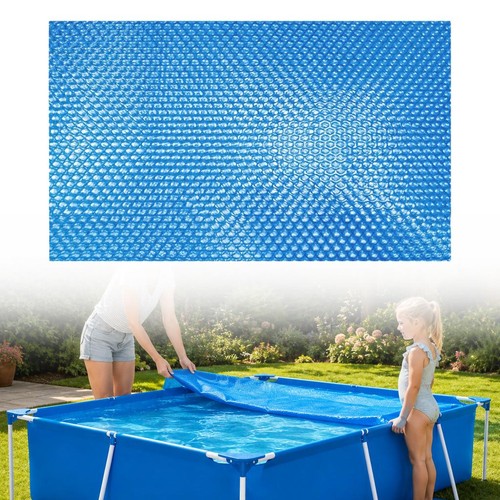 Solar pool cover - solar, rectangular