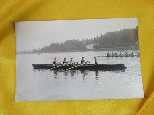 Old postcard sport - , nautical