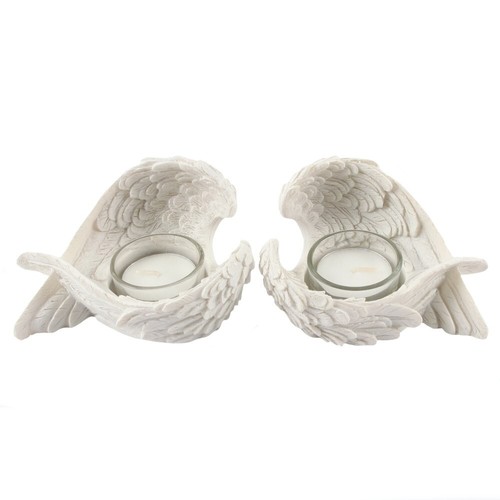 Angel wings tea light - tea,