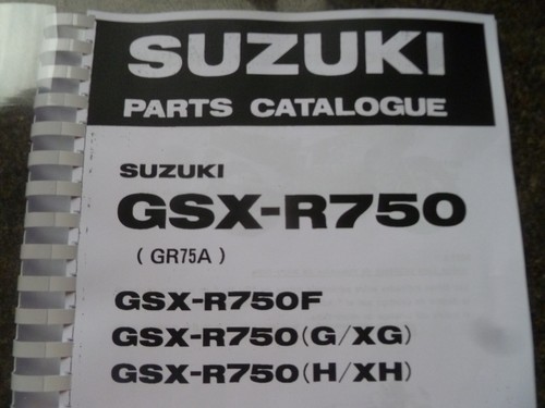 Suzuki gsxr 750 - f, xh