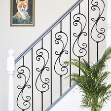 Pair "Langford" and "Enfield" Steel Stair Spindles - With or Without Brackets