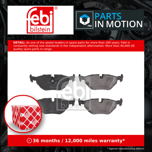 Brake pads set fits - brake,