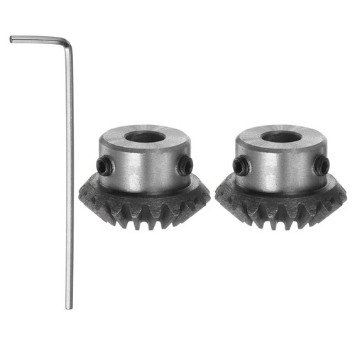 2pcs bevel gear - 20, teeth