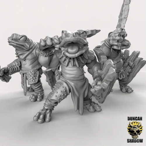 Frog folk with sword - folk,