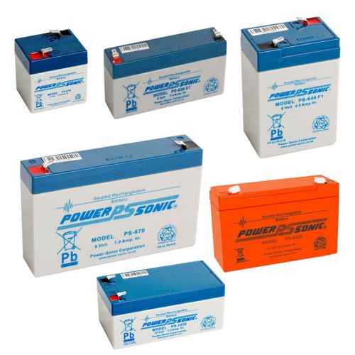 Powersonic 12v 6v - powersonic,