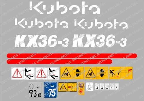 Kubota kx36 mini - kx36-3, digger