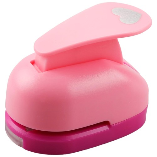 Heart hole punch - heart, for