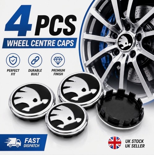 Skodas alloy wheel hub - hub, centre