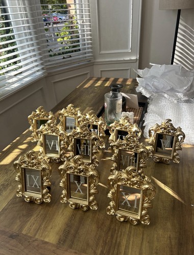 Mirror table numbers wedding - mirror,