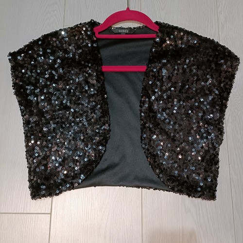 Dunnes black sequin - dunnes, open