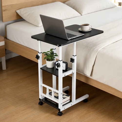 Rolling laptop desk adjustable - laptop,