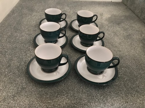 Set denby greenwich dark - of, 6