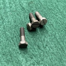 Triumph BSA Norton Amal 1BA Handlebar Lever Clamp Screws NOS x4