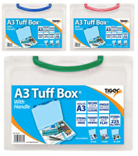A3 Clear Plastic Tuff Box