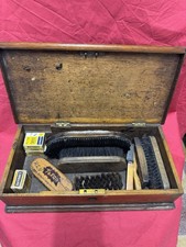 Vintage Wooden Shoe Shine